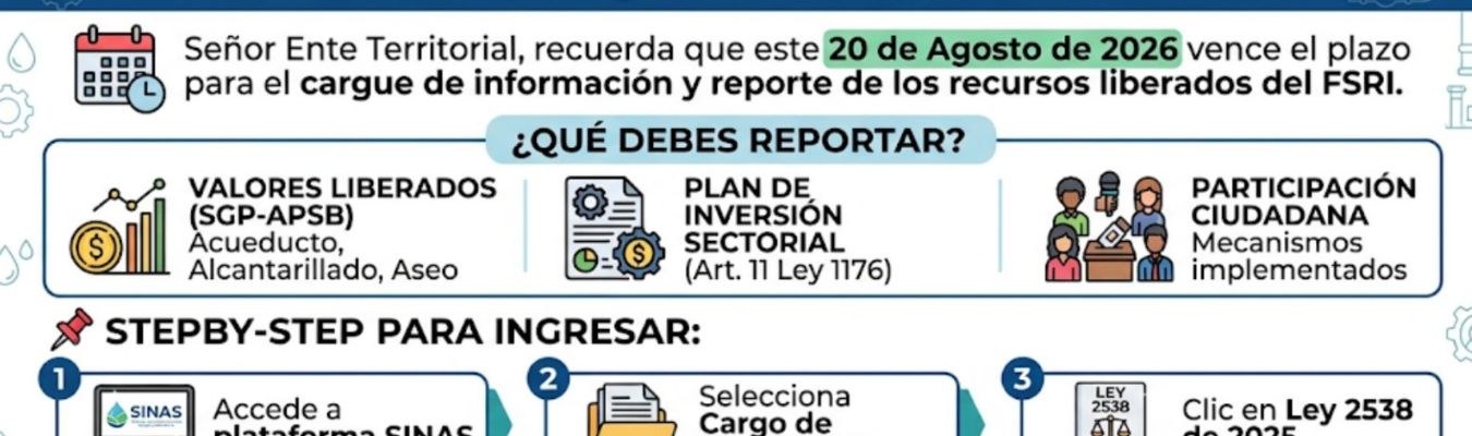 Recursos liberados del FSRI