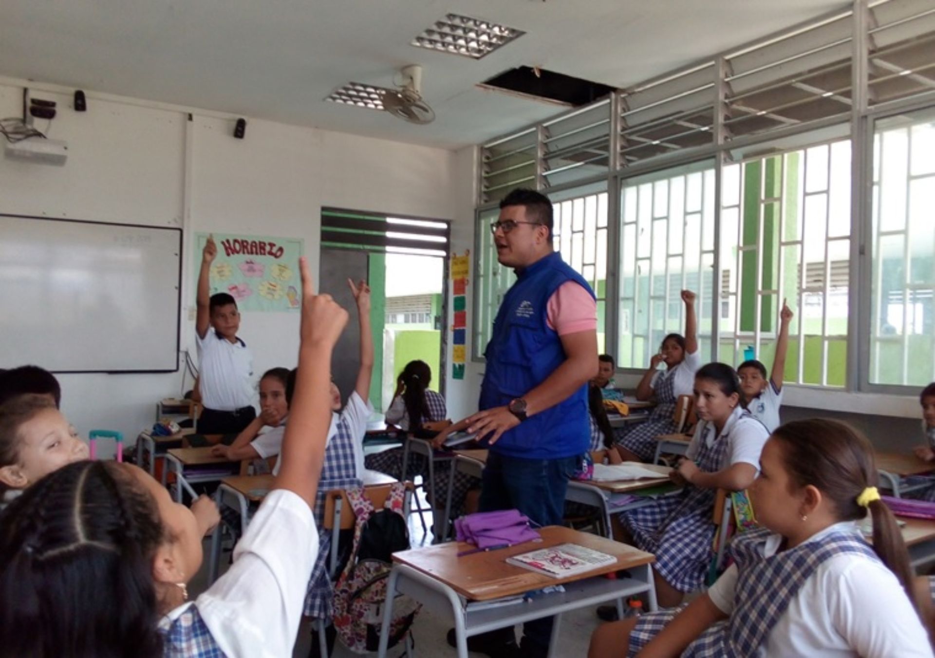 Estudiantes de Aipe se capacitaron en cultura ambiental