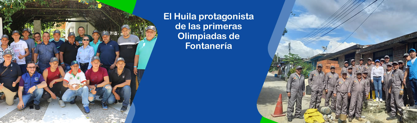 El Huila protagonista de las primeras Olimpiadas de Fontaneria